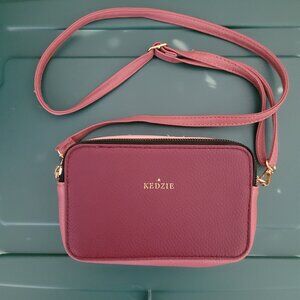 Kedize Modernist Vegan Leather Crossbody Purse